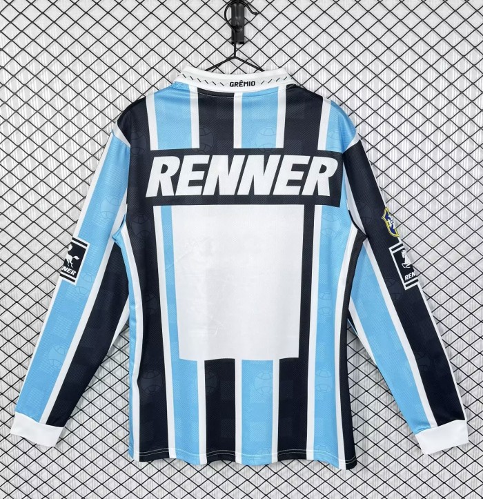 1997 Gremio Home Long Sleeve Retro Soccer Jersey