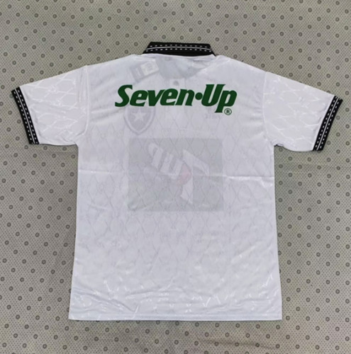 1995 Botafogo White Retro Soccer Jersey