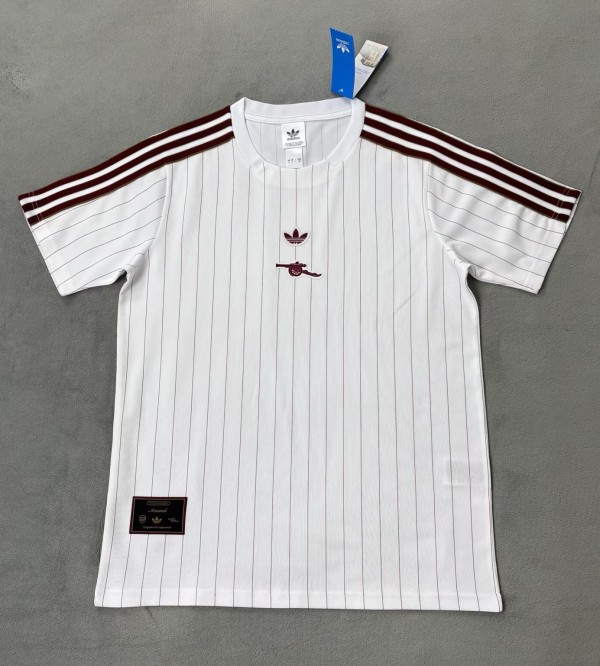 25-26 ARS White Casual Special Edition Fans Soccer Jersey