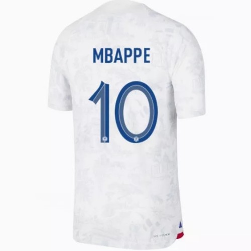 22-23 France Away Fans Version Soccer Jersey