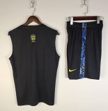 25-26 Brazil High Quality Kids Tank Top And Shorts Suit