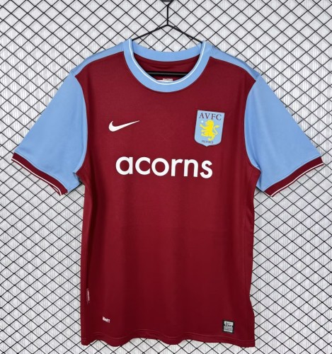 2009-2010 Aston Villa Home Retro Soccer Jersey