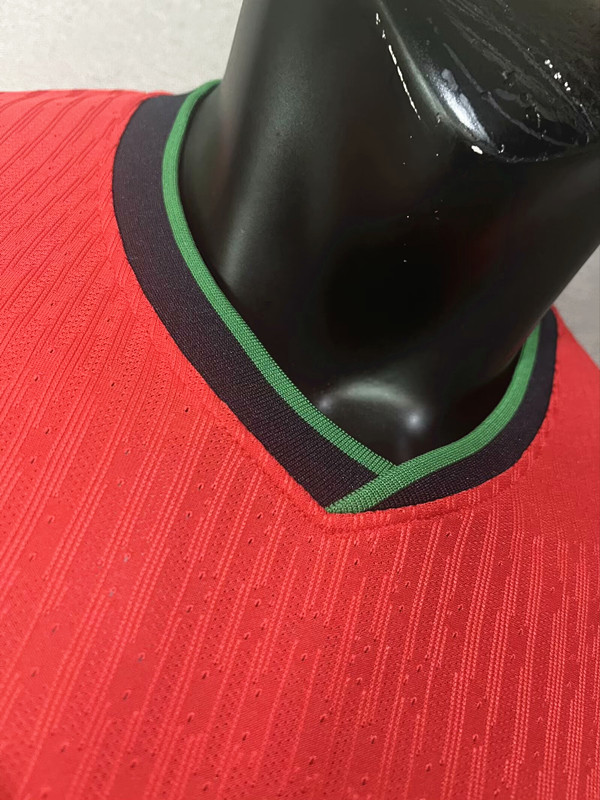 2024 Portugal European Cup Home Player Version Soccer Jersey