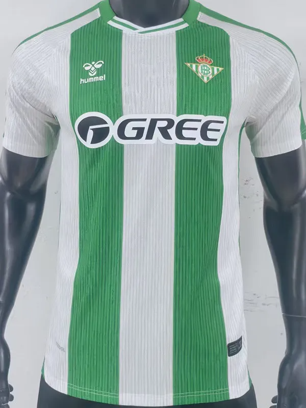25-26 Real Betis Home Player Version Soccer Jersey