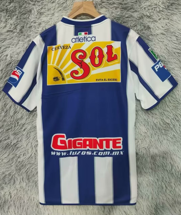 2001-2002 Pachuca Home Retro Soccer Jersey