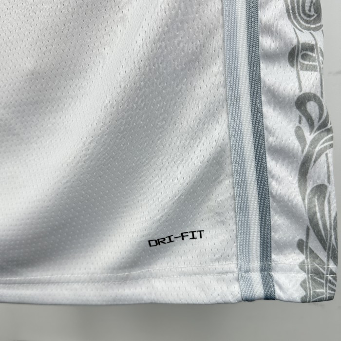 24-25 Dallas Mavericks CHRISTIE #00 White City Edition Top Quality Hot Pressing NBA Jersey