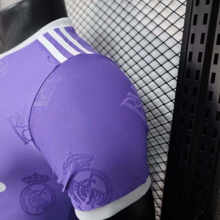 25-26 RMA Purple Special Edition Player Version Soccer Jersey