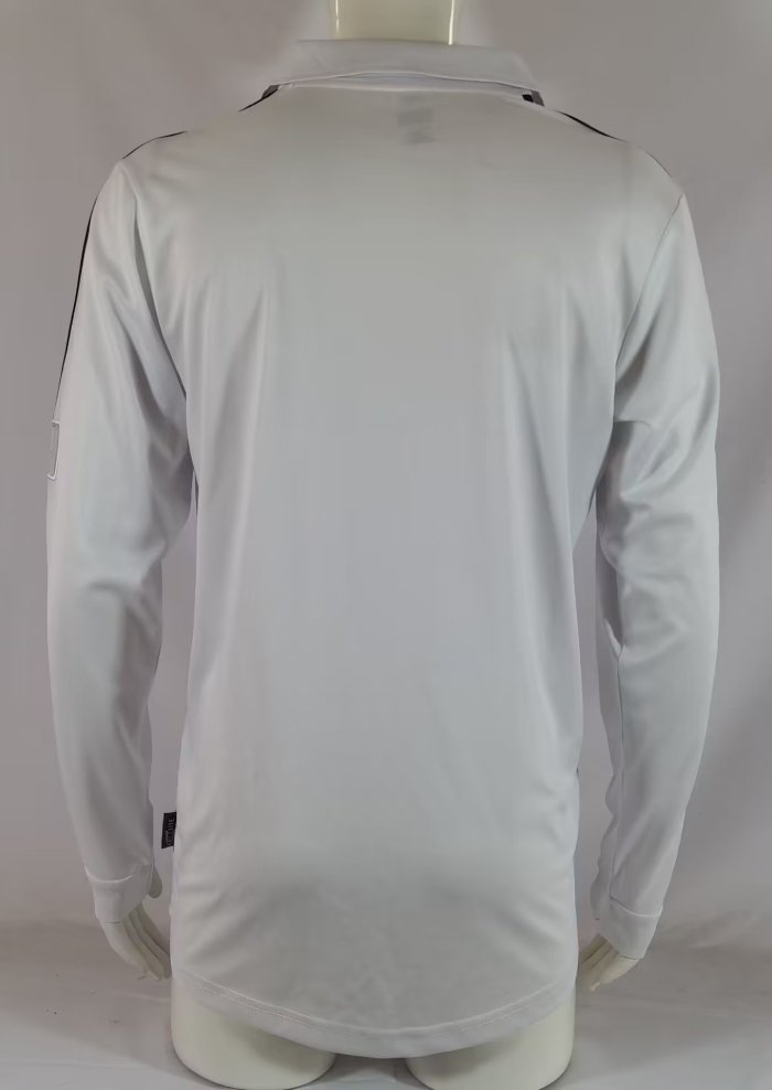 2001-2002 RMA Home Long Sleeve Retro Soccer Jersey