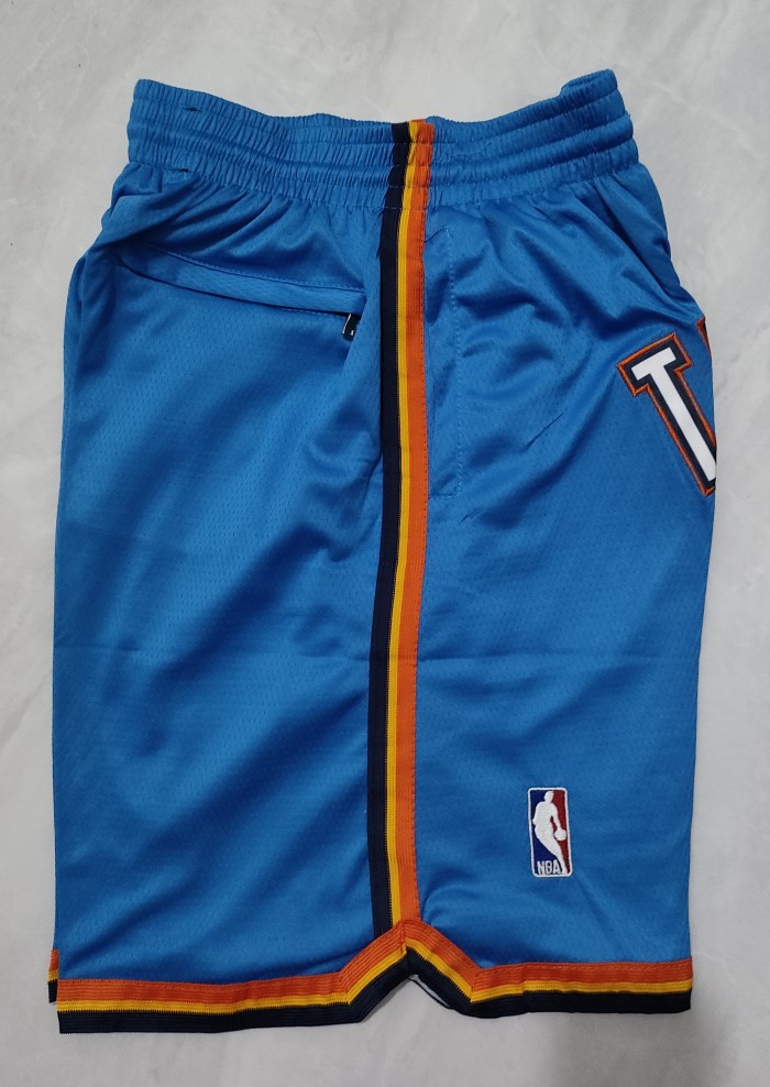 2024 Oklahoma City Thunder Embroidery Top Quality NBA Pants