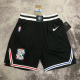 22-23 CLIPPERS Black City Edition Top Quality NBA Pants