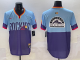 2025 MLB Colorado Rockies New Pattern Jersey