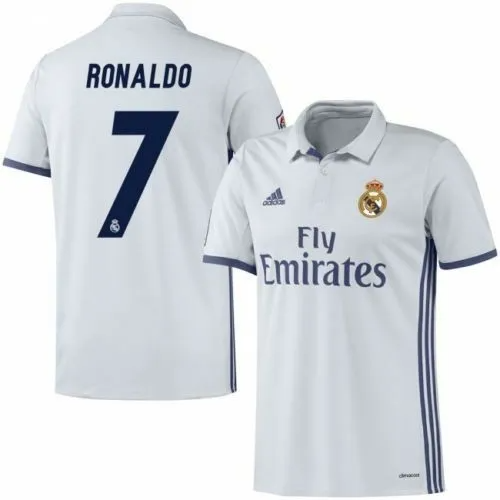 2016-2017 RMA Home Player Retro Soccer Jersey