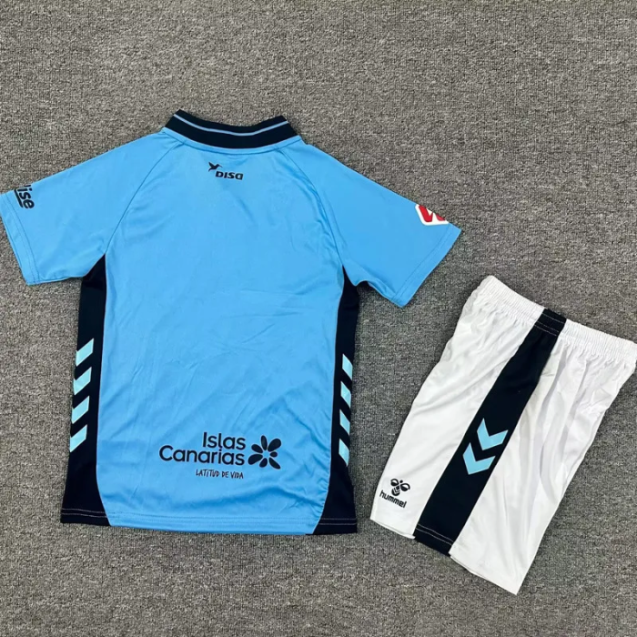 25-26 Las Palmas Away Kids Soccer Jersey 1:1 Thai Quality