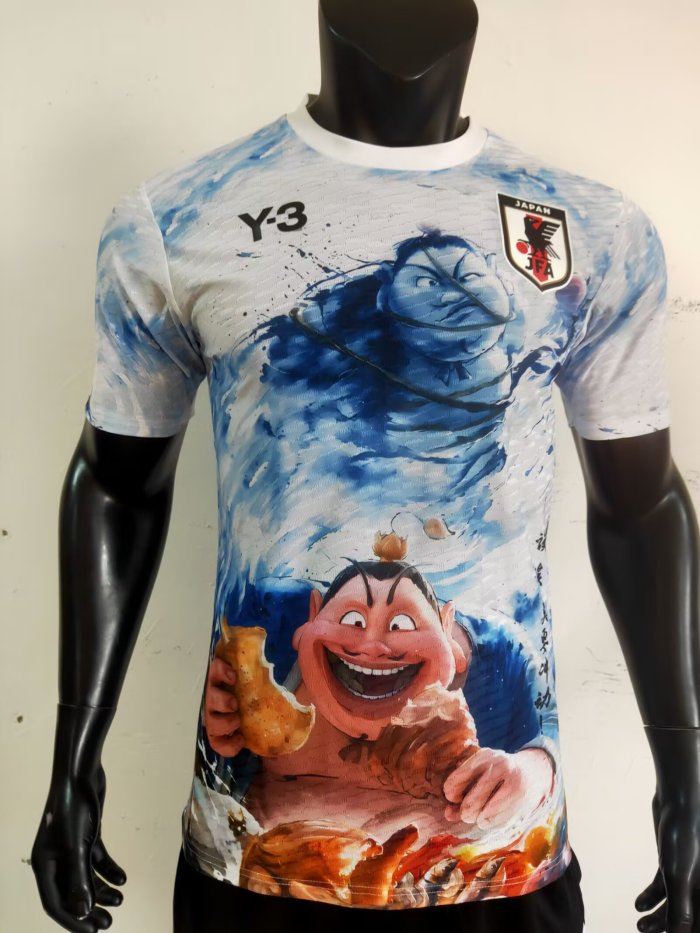 25-26 Japan Blue Special Edition Player Version Soccer Jersey Y-3