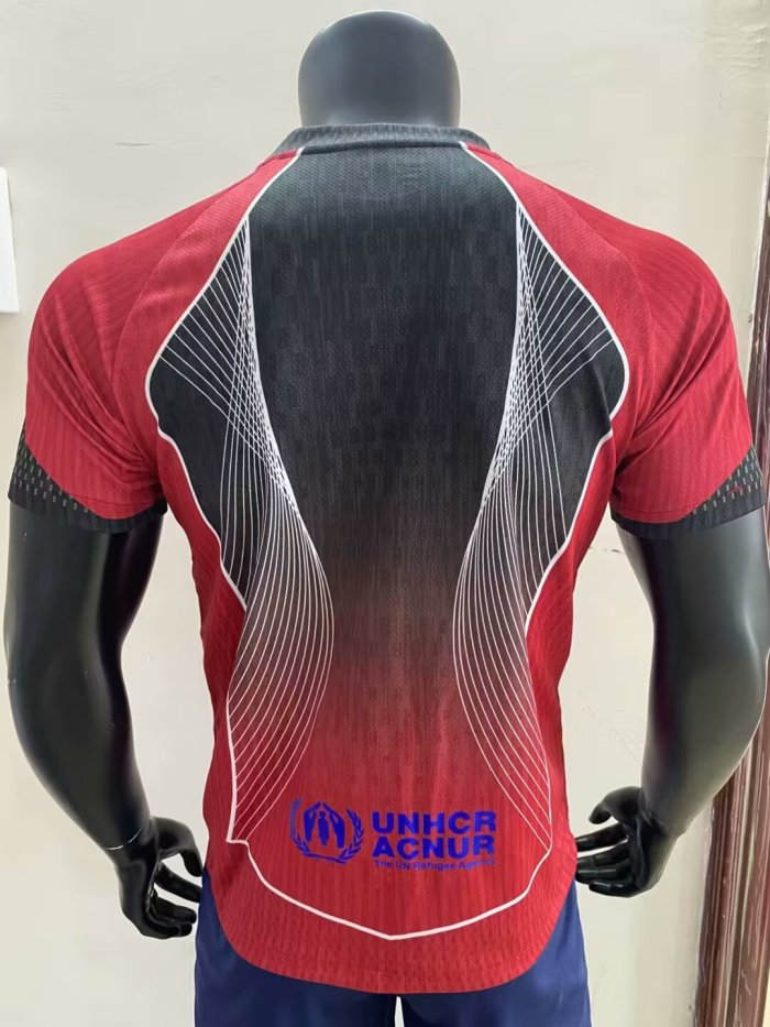 25-26 BAR Red Special Edition Player Version Training Shirts