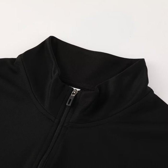 2024 AD Black Half Pull Tracksuit 