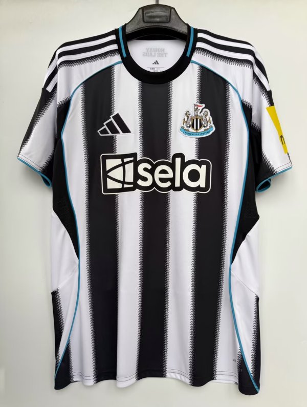 25-26 Newcastle Home Fans Soccer Jersey