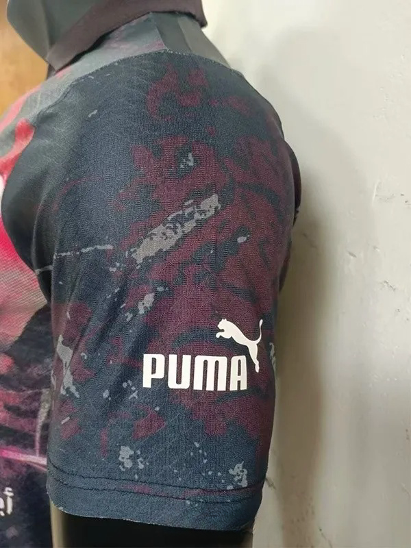 25-26 Man City Grey Red Limited Edition Player Version Soccer Jersey