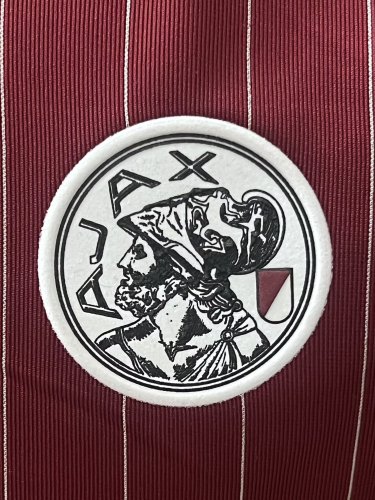 25-26 Aja× Casual Brown Red Player Version Training shirts