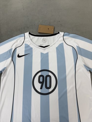 25-26 NK White Blue T-Shirt