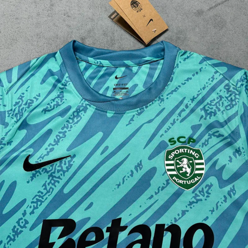 25-26 Sporting Lisbon Blue Special Edition Fans Soccer Jersey