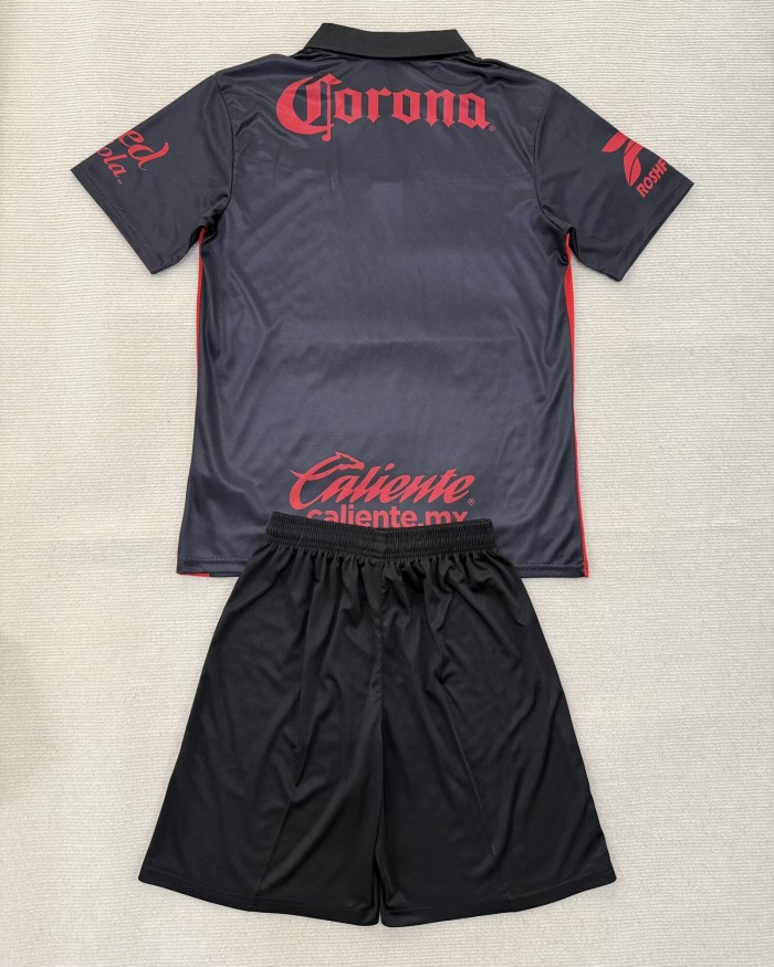 25-26 Toluca Third Kids Soccer Jersey