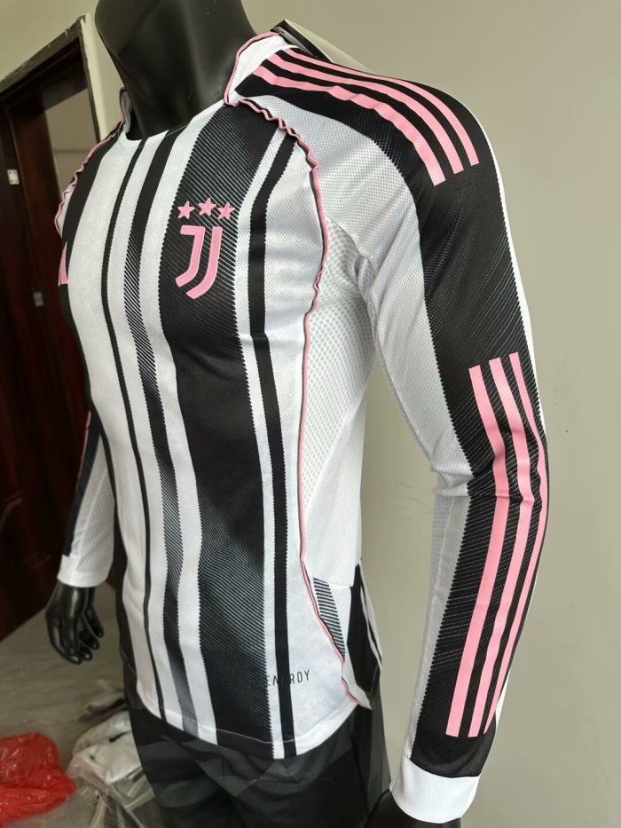 25-26 JUV Home Long sleeves Player Version Soccer Jersey