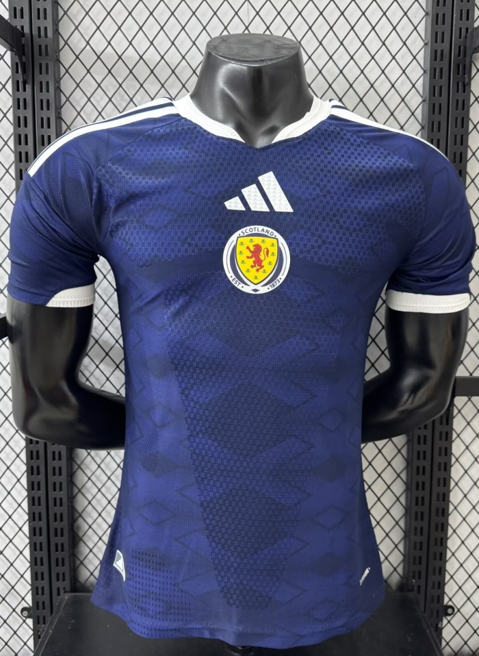 2026 Scotland Home Player Version Soccer Jersey