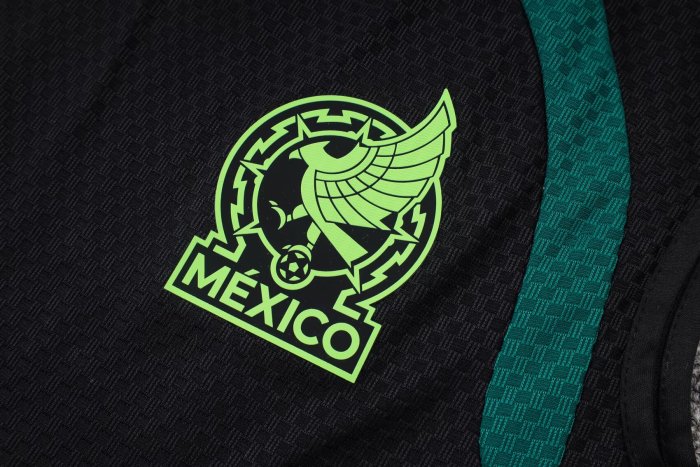 2026 Mexico Black High Quality Player Version Tank Top And Shorts Suit (球员套装)