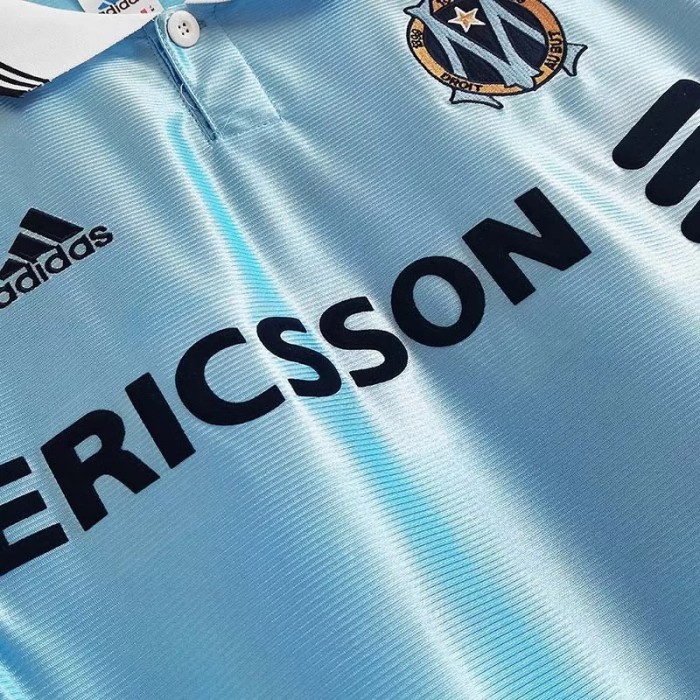 1998-1999 Marseille Away Retro Soccer Jersey
