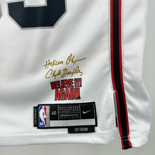 24-25 ROCKETS DURANT #35 White City Edition Top Quality Hot Pressing NBA Jersey