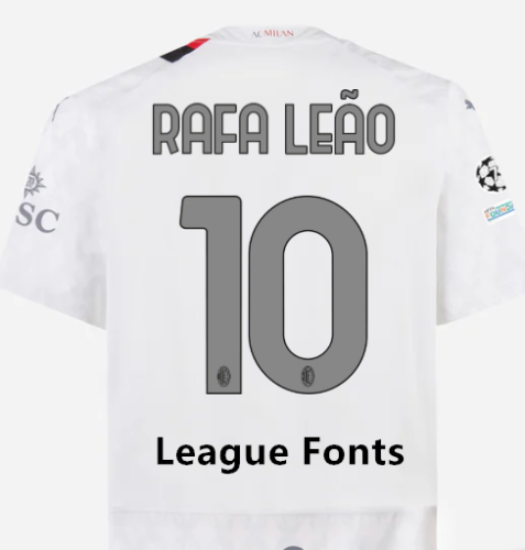 23-24 ACM Away 1:1 Fans Soccer Jersey