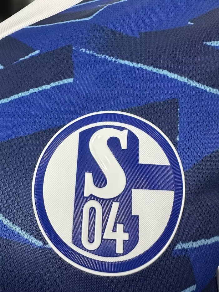 25-26 Schalke 04 Home Player Version Soccer Jersey