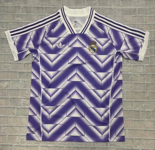 25-26 RMA Purple Special Edition Fans Soccer Jersey
