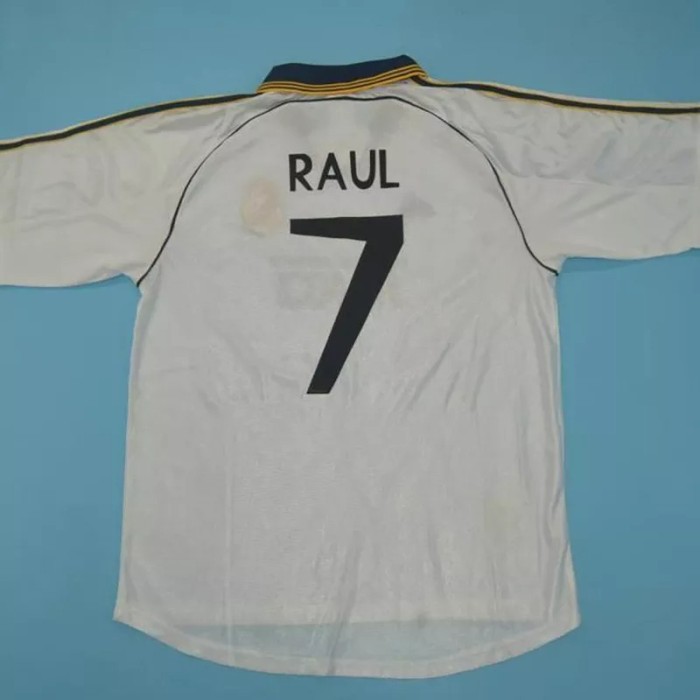 1999-2000 RMA Home Retro Soccer Jersey