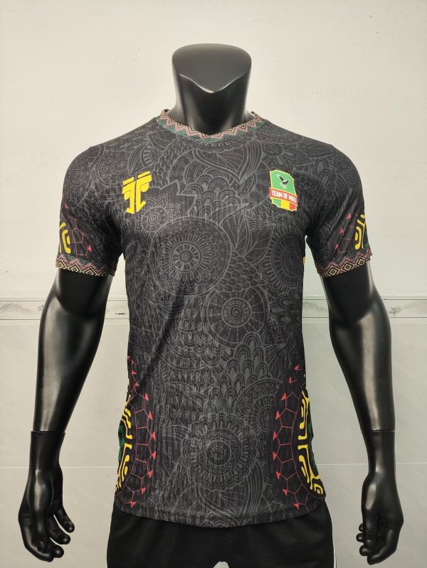 25-26 Mali Black Special Edition Player Version Soccer Jersey 1:1 Thai Quality