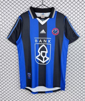 1998-1999 Club Brugge Home Retro Soccer Jersey