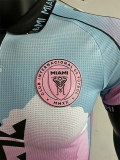 25-26 Inter Miami Pink Blue Special Edition Player Version Soccer Jersey
