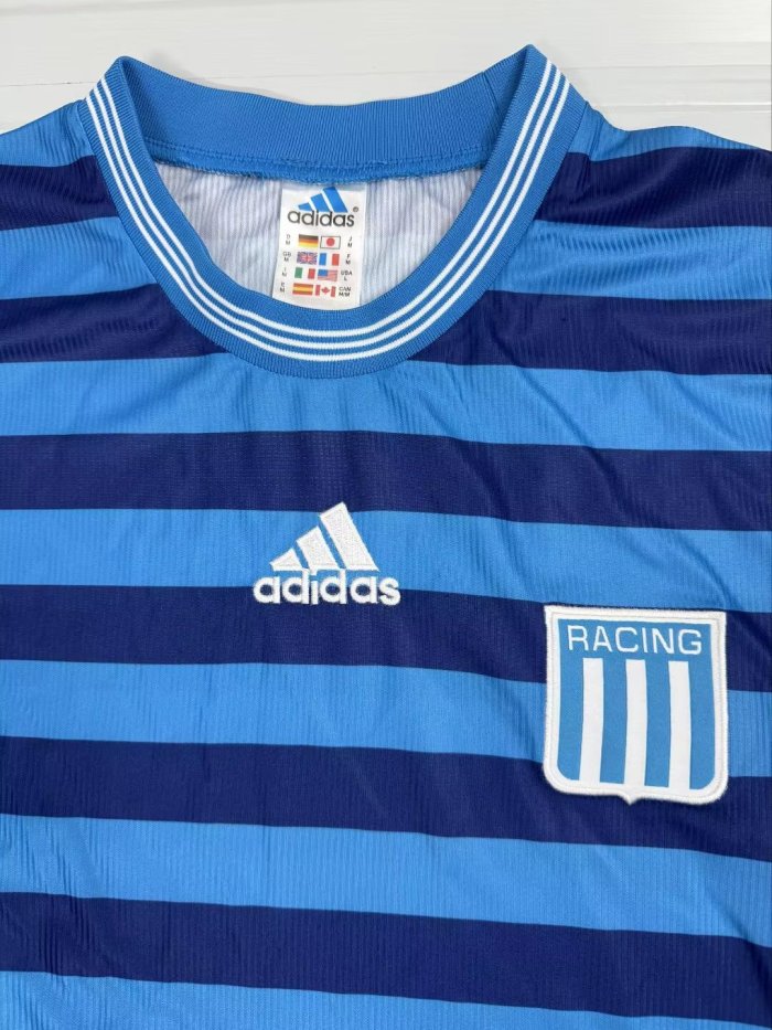1999-2000 Racing Club Away Retro Soccer Jersey