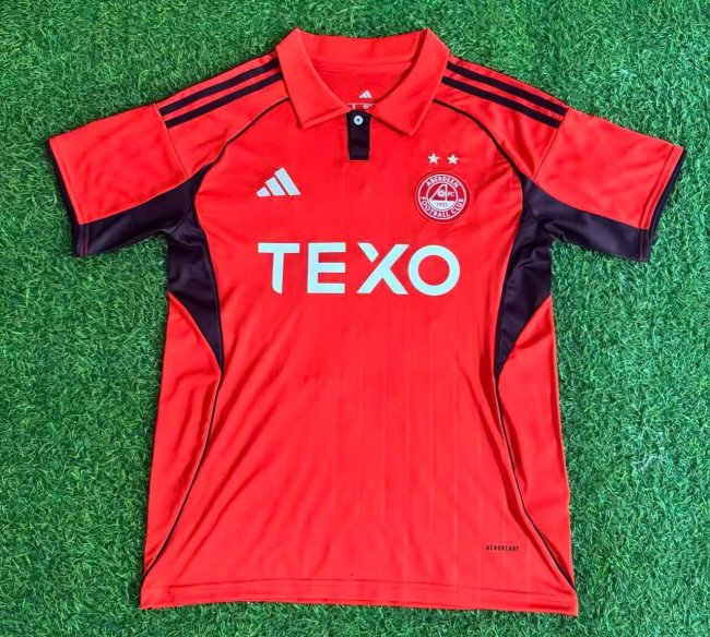 25-26 Aberdeen Home Fans Soccer Jersey