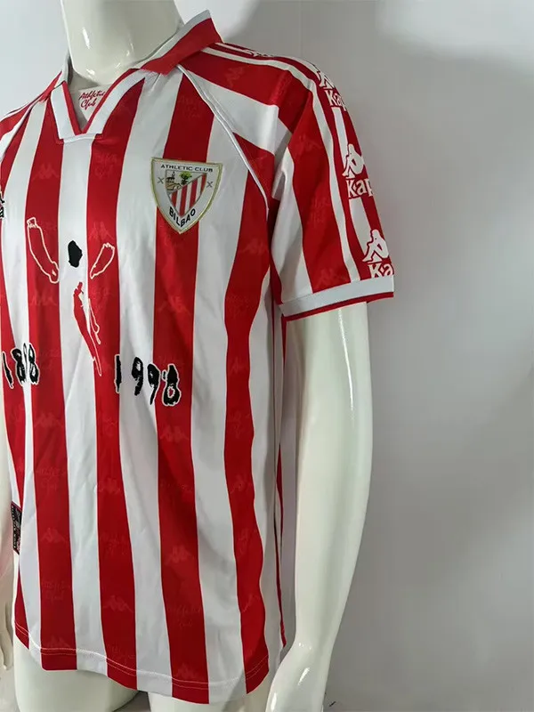 1997-1998 Bilbao Home Retro Soccer Jersey
