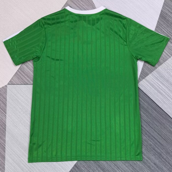 2025 AD Casual Green Fans Training shirts *三叶草