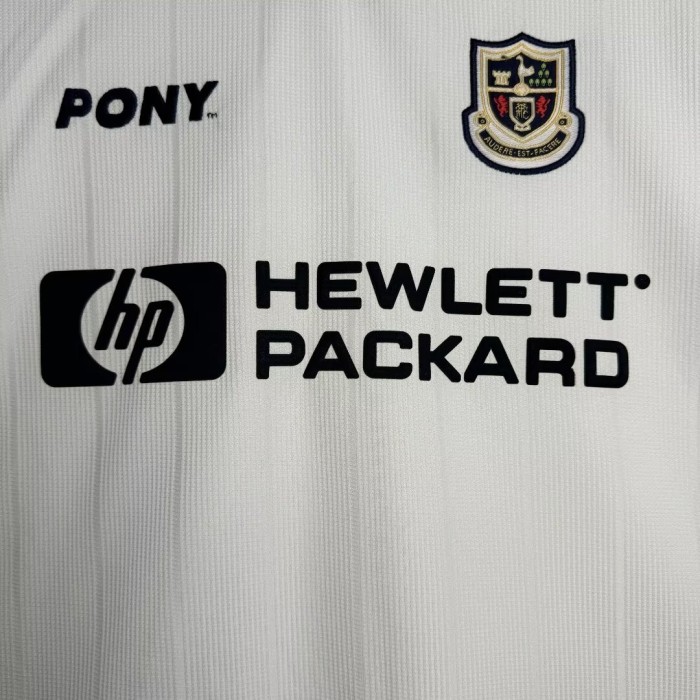 1997-1999 TOT Home White Retro Soccer Jersey