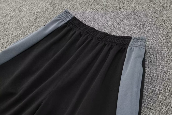 2024 AD Black Jacket Tracksuit