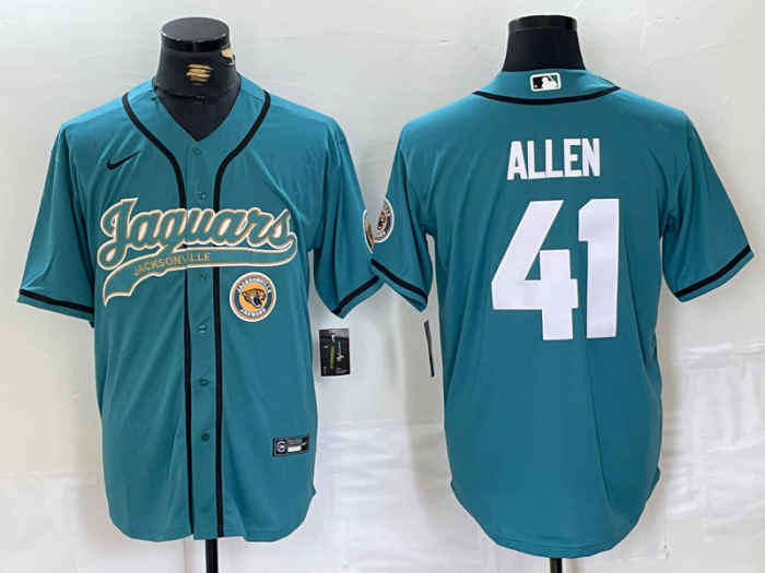 2024 MLB Jacksonville Jaguars New Pattern Jersey