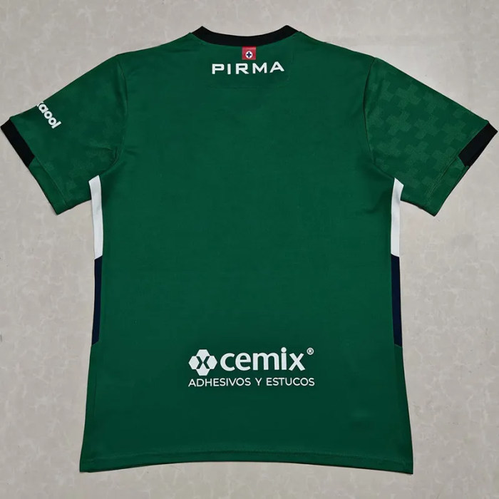 25-26 Cruz Azul Green Goalkeeper Fans Soccer Jersey 1:1 Thai Quality