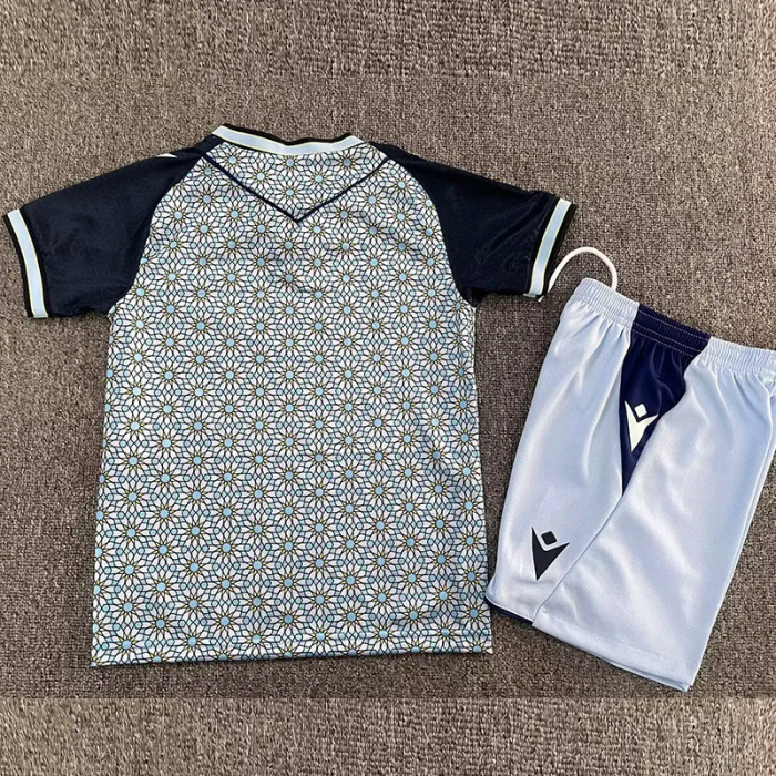 25-26 Almería Away Kids Soccer Jersey 1:1 Thai Quality