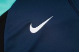 2024 NK Blue Half Pull Tracksuit 