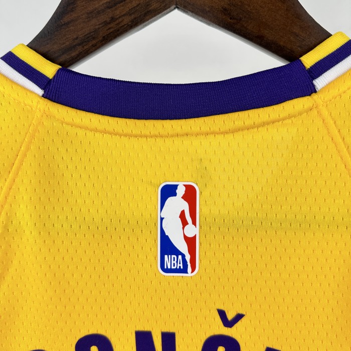 2024 LAKERS Top Quality Hot Pressing Kids NBA Jersey