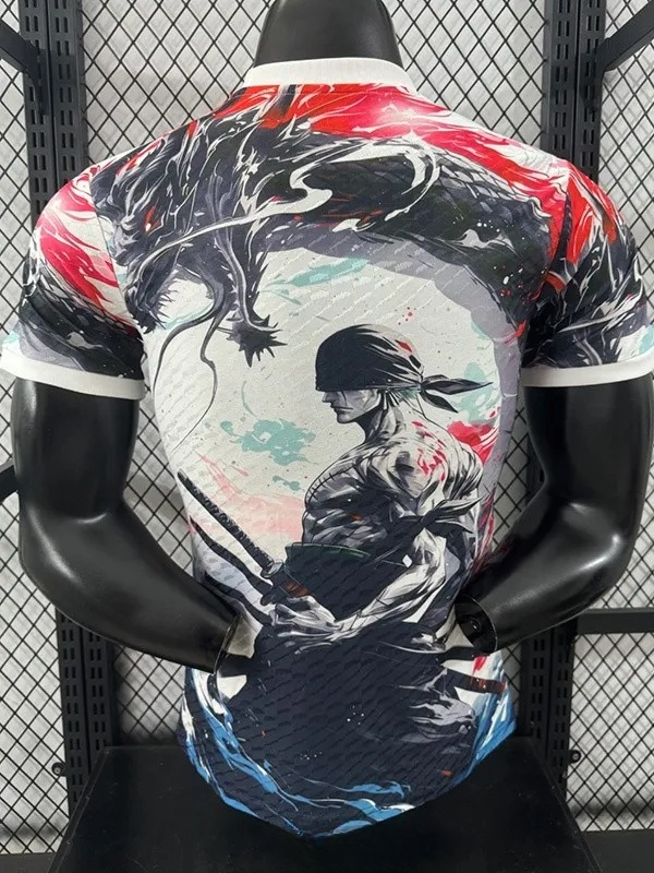 25-26 Japan Grey Red Special Edition Player Version Soccer Jersey